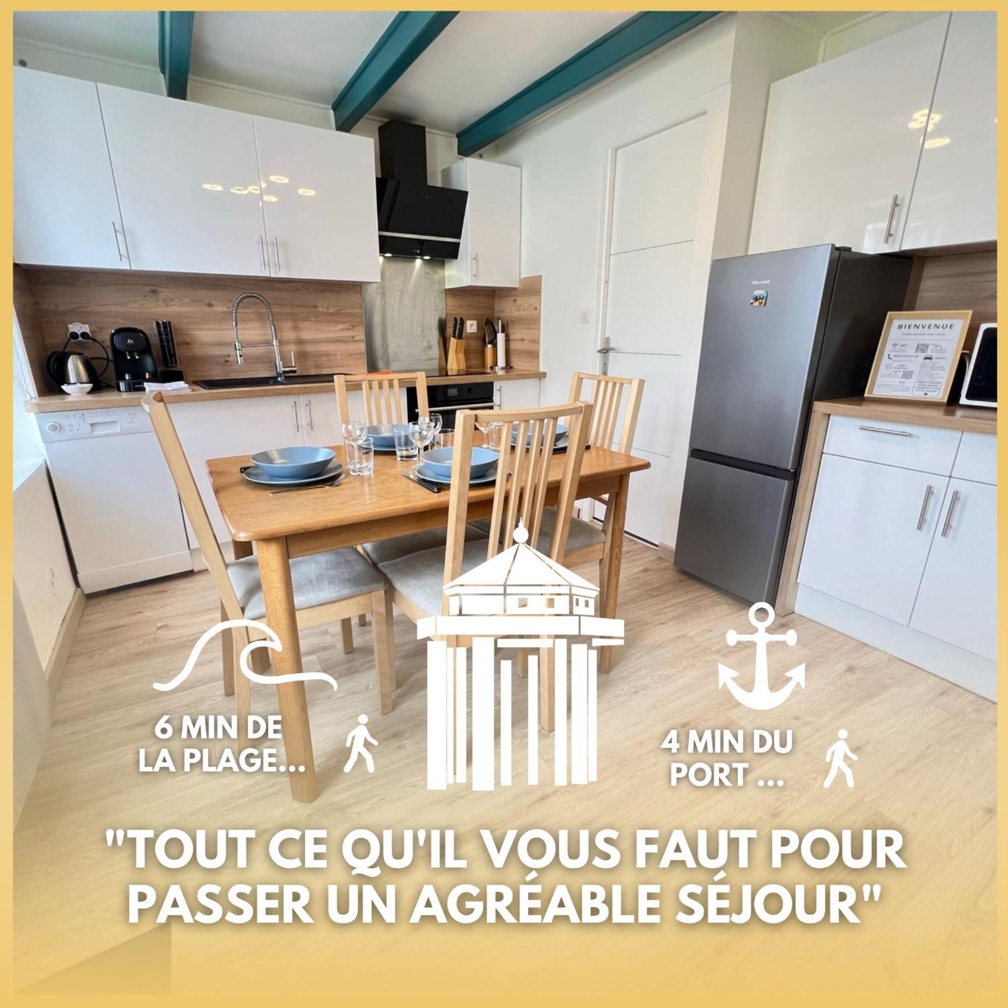 Le Phare Du Bout Du Monde - Logement Proche Du Port La Flotte Exteriör bild